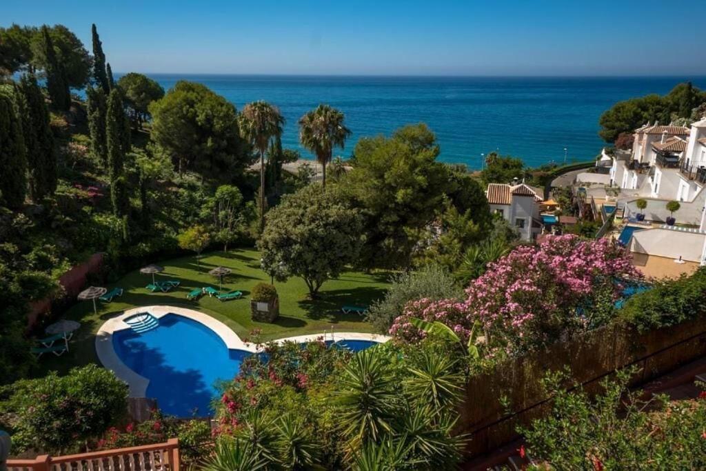 נרחה La Amapola, A Little Oasis With Sea View, 200 Meters From The Beach. מראה חיצוני תמונה