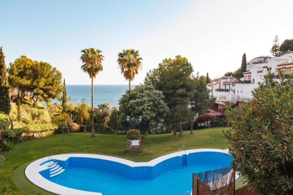 נרחה La Amapola, A Little Oasis With Sea View, 200 Meters From The Beach. מראה חיצוני תמונה